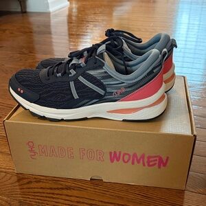 Ryka Women's Black and Coral Athletic Shoes